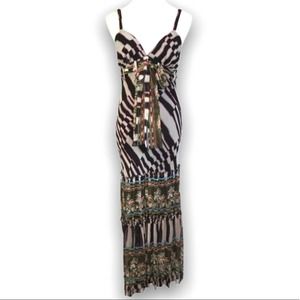 Diane Von Furstenberg Kingston Beaded Maxi Dress